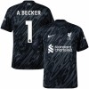 Oficiální Fotbalový Dres Brankářské Liverpool A. Becker 1 2024-25 Černá pro Muži